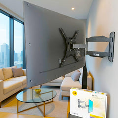 Soporte brazo giratorio importado  32” a 65” pulgadas