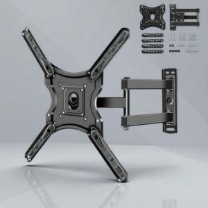 Soporte brazo giratorio importado para TV 32” a 50” pulgadas